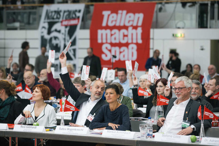 Beim Landesparteitag in Glauchau stimmten 84, 8 Prozent für die Bundesvorsitzende aus Dresden.