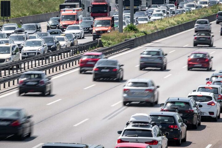 Die Schüsse fielen auf der A67. (Symbolbild)