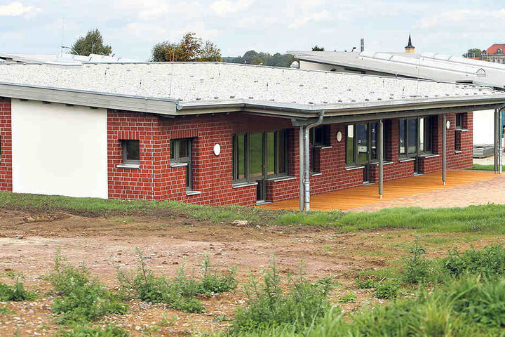 Für 1,2 Millionen Euro wurde das Betreuungszentrum für Behinderte in Hartha gebaut. Es steht für unbestimmte
Zeit leer.