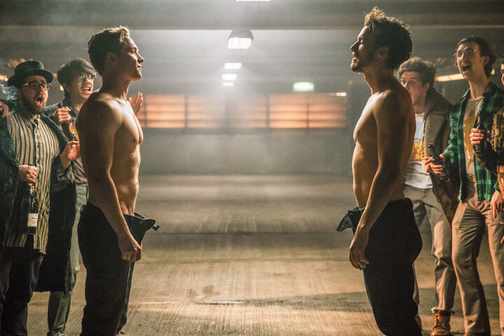 Schweighöfer und Fitz in einer Filmszene von "100 Dinge"