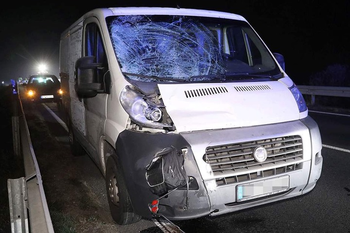 Der Fiat Ducato-Fahrer fuhr Falk Schmidtgen von hinten an.