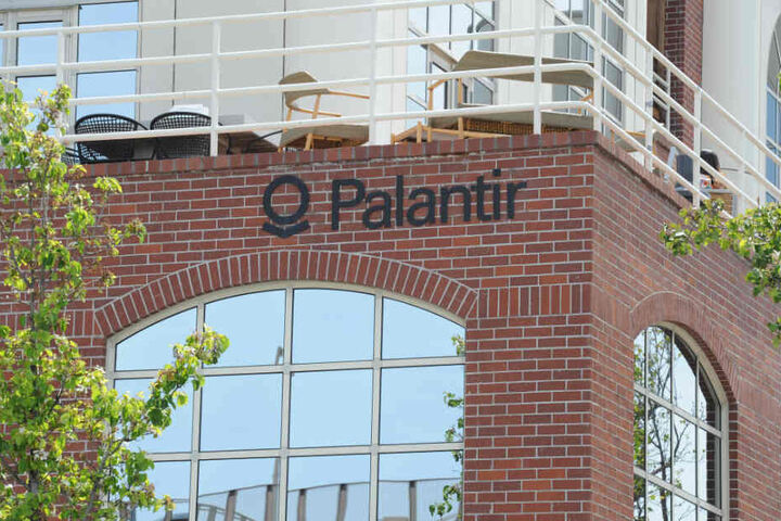 Das Hauptquartier der Datenanalyse-Firma Palantir in Palo Alto, USA.