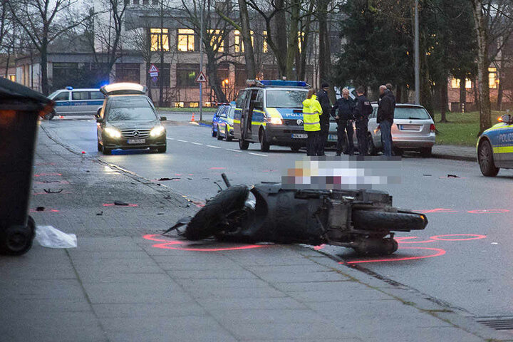 Gegen den 24-jährigen Rollerfahrer wird nicht ermittelt.