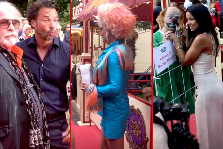 Promiauflauf bei der Hamburg-Premiere vom Circus Roncalli! Neben der Kiez-Ikone Olivia Jones ließen sich noch viele andere Blicken …