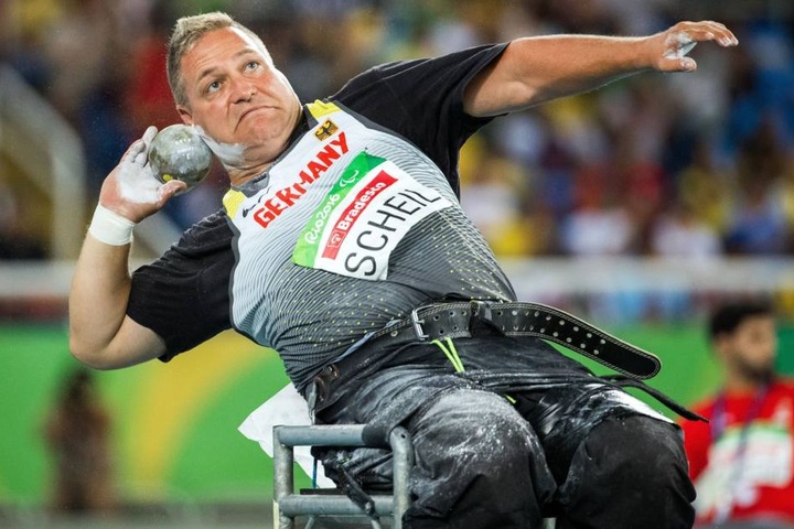 Voll konzentriert: Daniel Scheil bei seinem Sieg-Stoss in Rio.