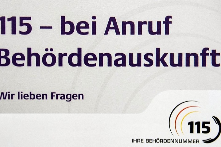Termine für verschiedene Ämter, Durchblick im Behördendschungel: Wer die 115 wählt, dem wird geholfen.