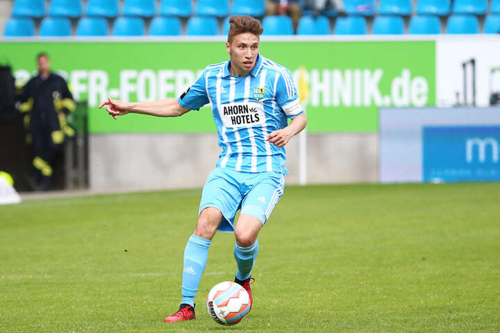 Tom Baumgart kam spät auf Touren, traf in den letzten beiden
Punktspielen.