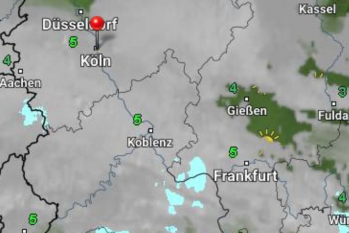 Das Wetter in NRW wird sonnig und milder.