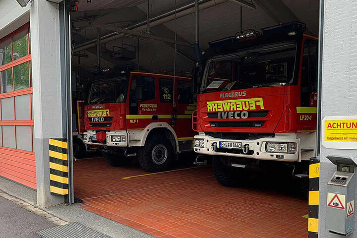 Die Floriansjünger der Feuerwache in Herdecke dürfen sich über "neue Untermieter" freuen.