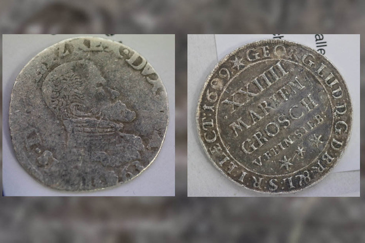 Bis zu 450 Jahre alt sind die gefundenen Münzen.