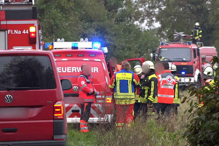 Zahlreiche Einsatzkräfte waren vor Ort.