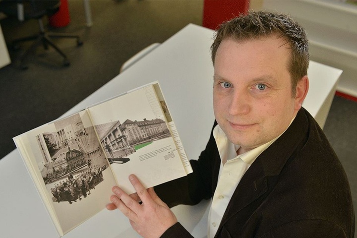 Christian Wobst (38) sammelt Spenden für die Autobiografie.