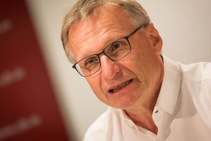 Er ist der Sportchef der Schwaben: Michael Reschke.