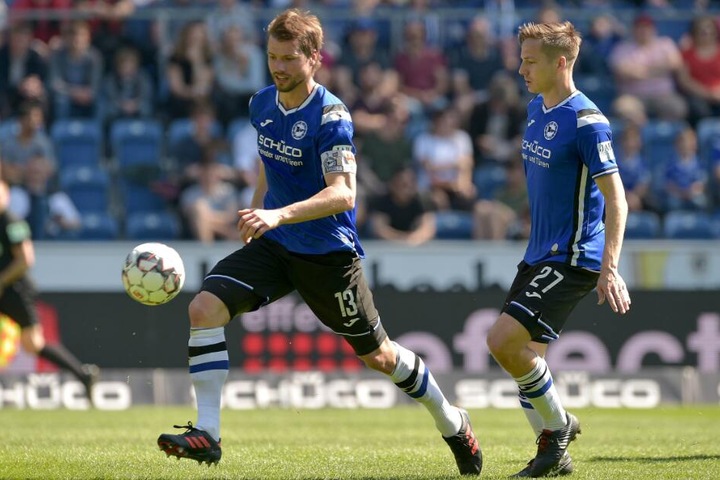 Kapitän Julian Börner (l.)wird nach der Saison nach England wechseln.