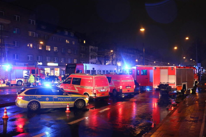 Ein Großaufgebot an Einsatzkräften war vor Ort.