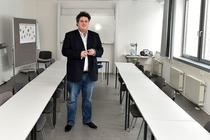Jürgen Küfner (51), Direktor der Dresdner Volkshochschule.