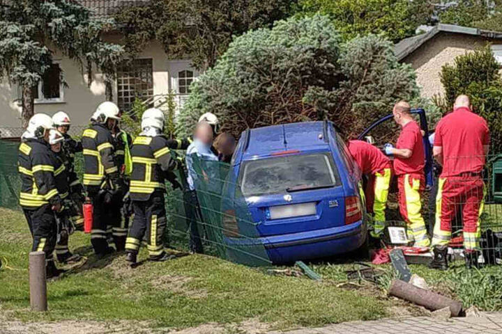Einsatzkräfte sind vor Ort.