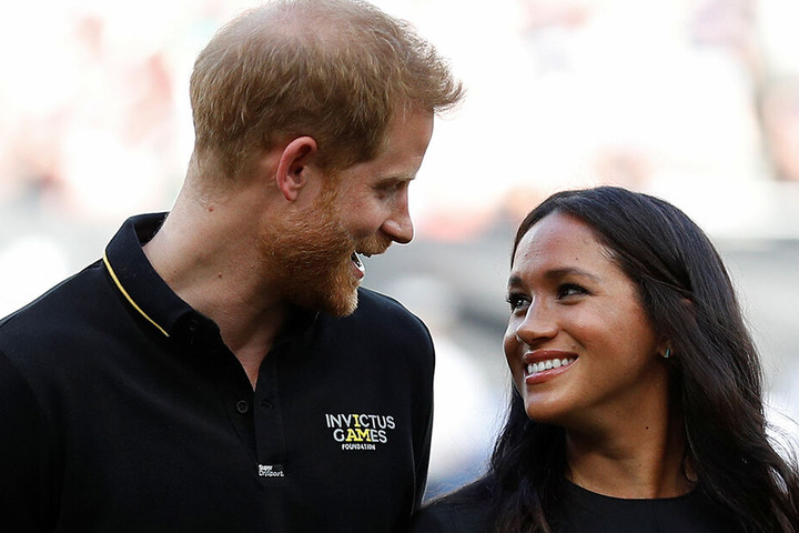 Unzertrennliches Paar: Prinz Harry und Herzogin Meghan.
