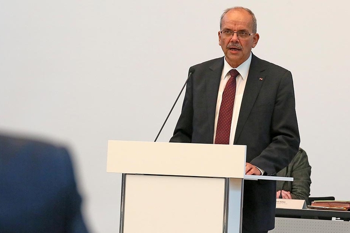 CDU-Fraktionsvize Michael Luther scheiterte mit seinem Versuch, einen Gegenantrag zum Bürgerhaushalt durchzubringen.
