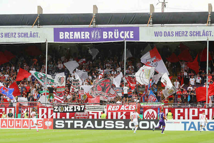 1100 Fans begleiteten RB nach Osnabrück.