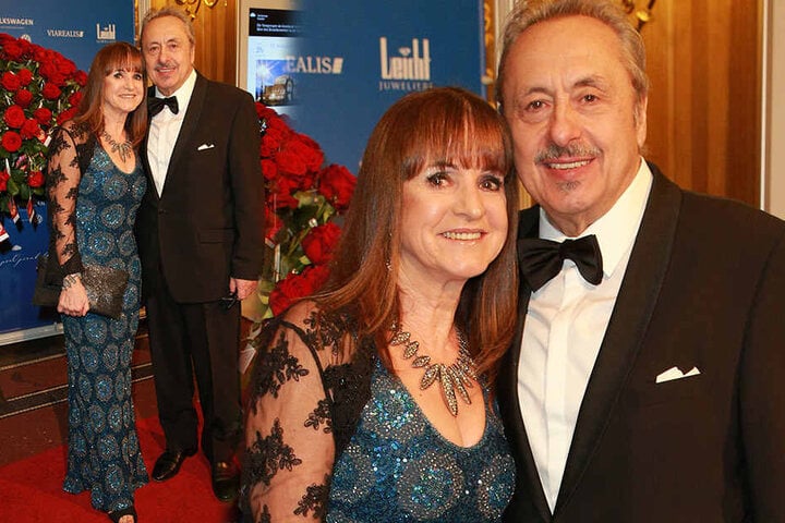 Schauspieler Wolfgang Stumph (71) und seine Ehefrau Christine.