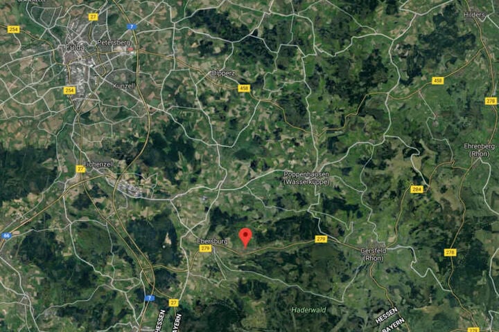 Der Vorfall ereignete sich auf der Bahnstrecke Fulda-Gersfeld bei Hettenhausen.