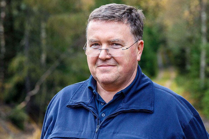 Chef-Sprengmeister Holger Klemig (55) ist zufrieden mit dem Ergebnis.