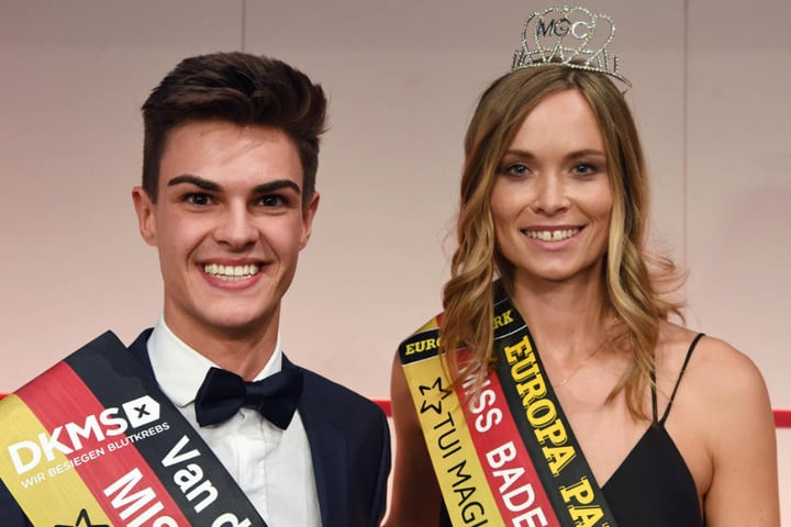 Mister und Miss Baden-Württemberg: Alexander Speiser (20) und Nadine Berneis (28).
