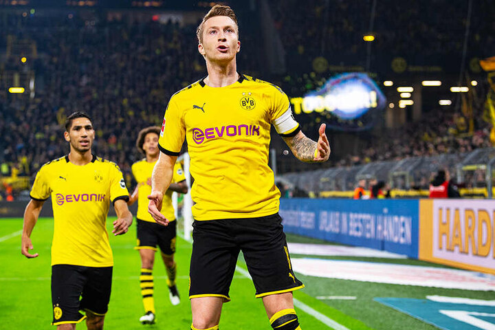BVB-Kapitän Marco Reus erzielte das goldene Tor für Dortmund.