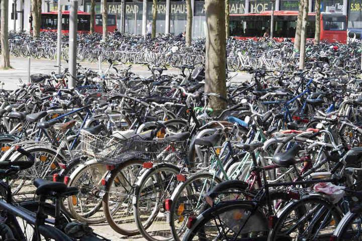 Nur sechs Fahrräder fanden keinen neuen Besitzer. (Symbolbild)
