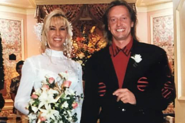 Carmen und Robert Geiss bei ihrer Hochzeit in Las Vegas.