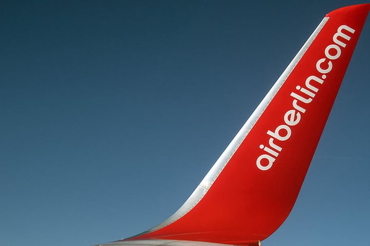 Auch über den Wolken: Air Berlin ist angeschlagen. (Symbolbild)