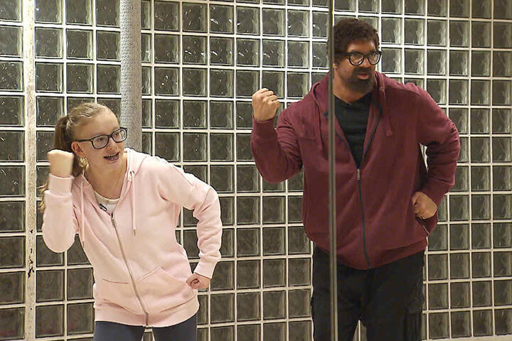 "Freddy Klettwitz" tanzt mit Emily.