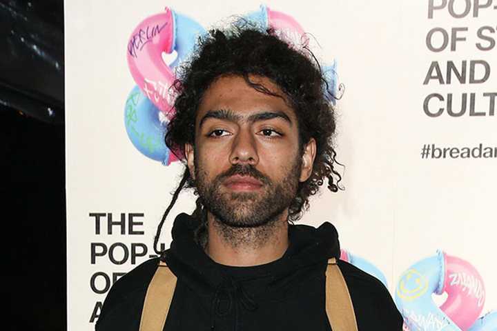 Noah Becker als Gast bei der Modemesse Bread & Butter. B