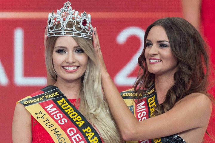 Soraya Kohlmann bekam obendrein die Krone als Miss Germany aufgesetzt.