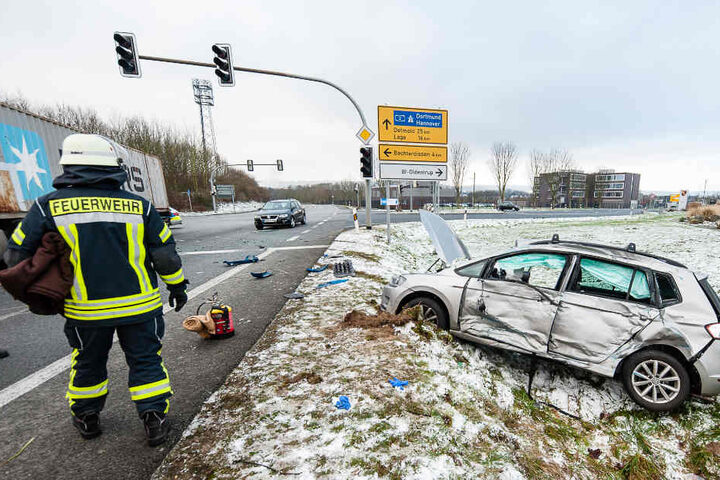 Die Ampel an der Kreuzung war im Februar ausgefallen.