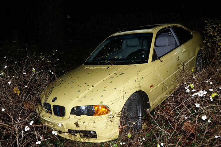 Einige Schrammen und Beule, doch der Wagen blieb fahrtüchtig.
