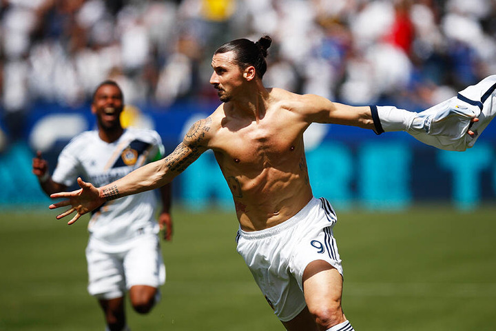 Zlatan Ibrahimovic traf erneut doppelt für Los Angeles Galaxy. (Archivbild)