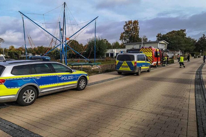 Zahlreiche Einsatzkräfte rückten an.