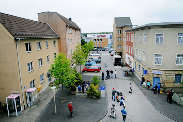 Ein Blick auf die Szenerie der Lindenstraße.
