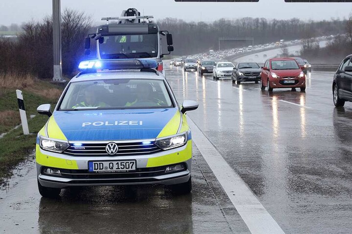 Auf der A4 kam es zum Stau.