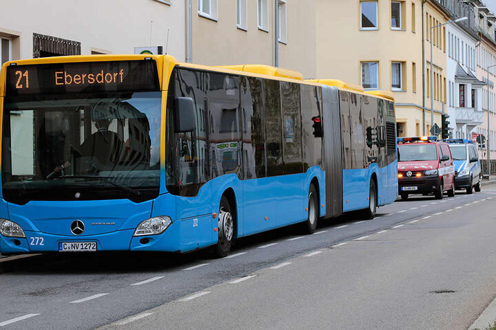 Der Zwischenfall ereignete sich in der Linie 21.