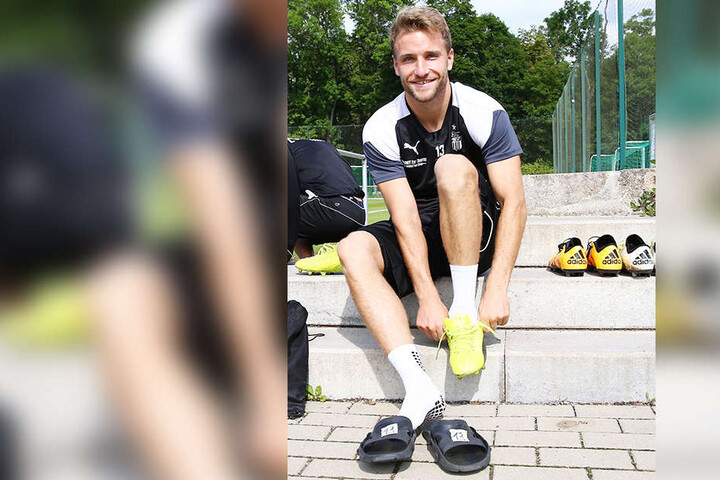 Mike Könnecke macht sich fit für die neue Spielzeit.