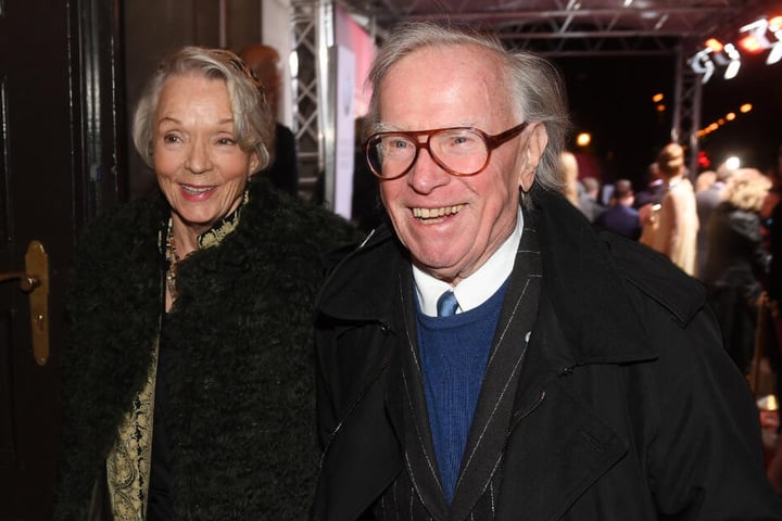 Komponist Klaus Doldinger und seine Frau Inge.