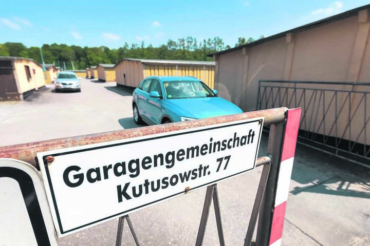 Vor einem Jahr sollte der Garagenkomplex an der Kutusowstraße verkauft
werden.