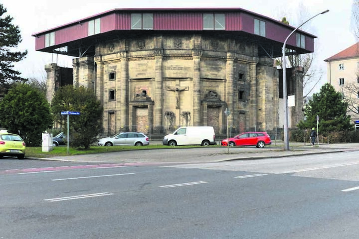 Das Lapidarium steht an der Ecke Nürnberger- und Hohe Straße.