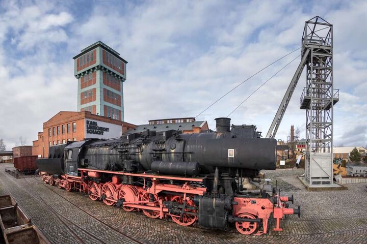 Mammutprojekt Museumssanierung: für 17 Millionen Euro soll das Bergbaumuseum in Oelsnitz bis 2023 auf Vordermann gebracht werden.