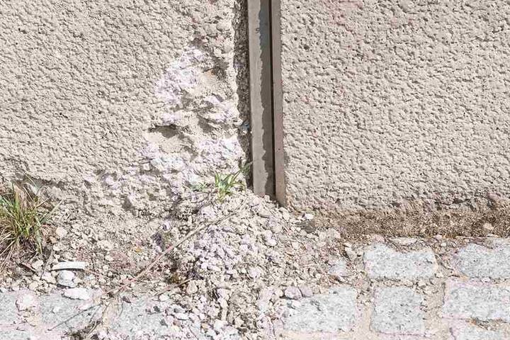 Warum bröckelt hier der Beton?