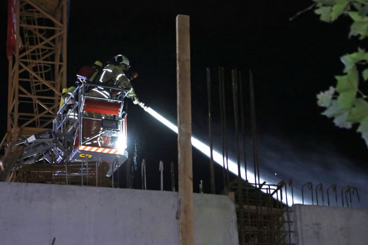 Feuerwehrleute brachten den Brand schnell unter Kontrolle