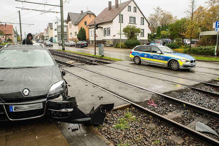 Auch die Polizei war vor Ort.